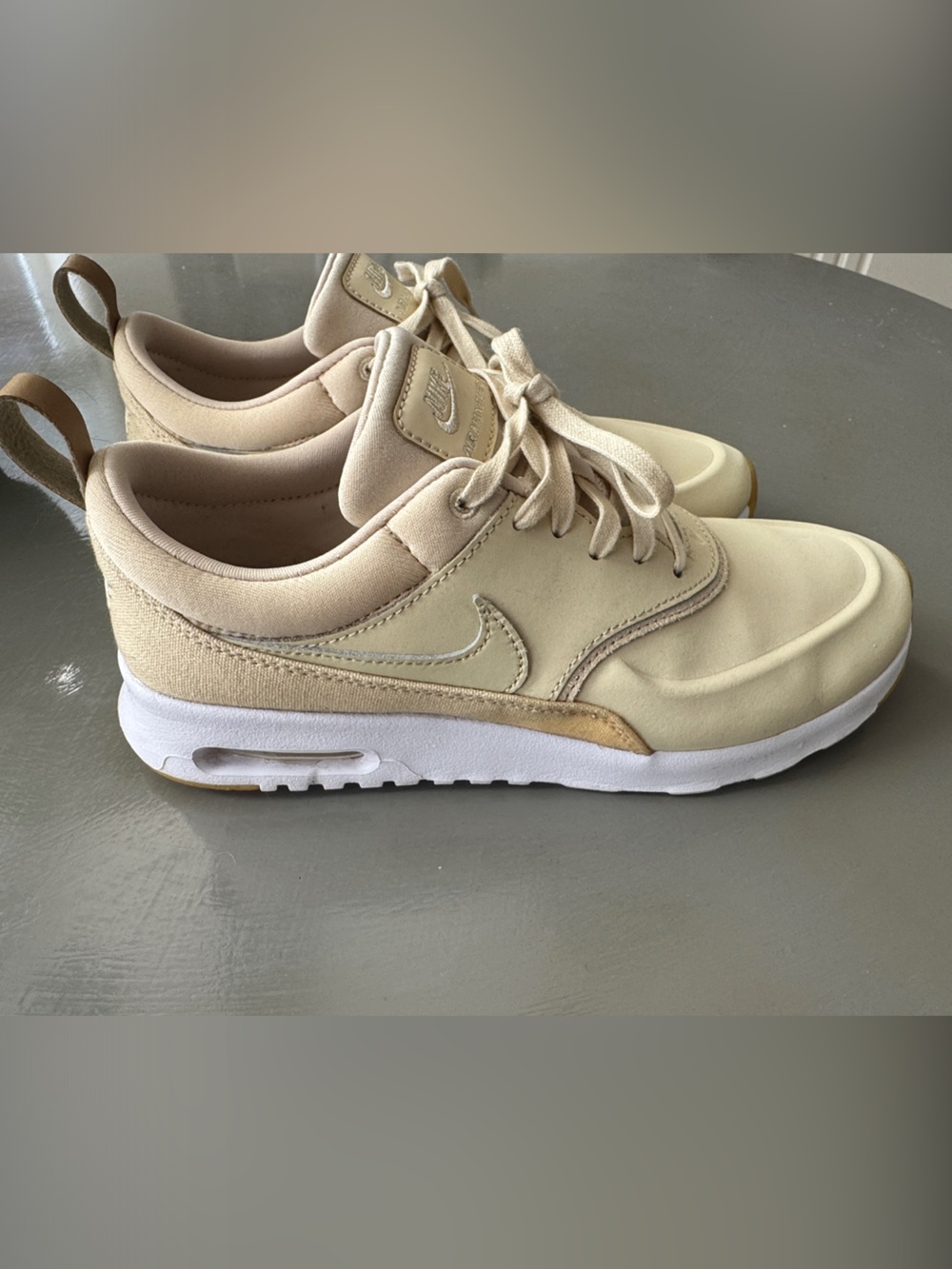 Nike Women's Neutral Beige Runner Sneakers